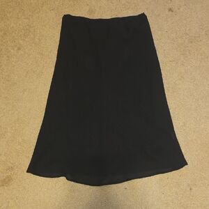 Black A-Line Women's Skirt